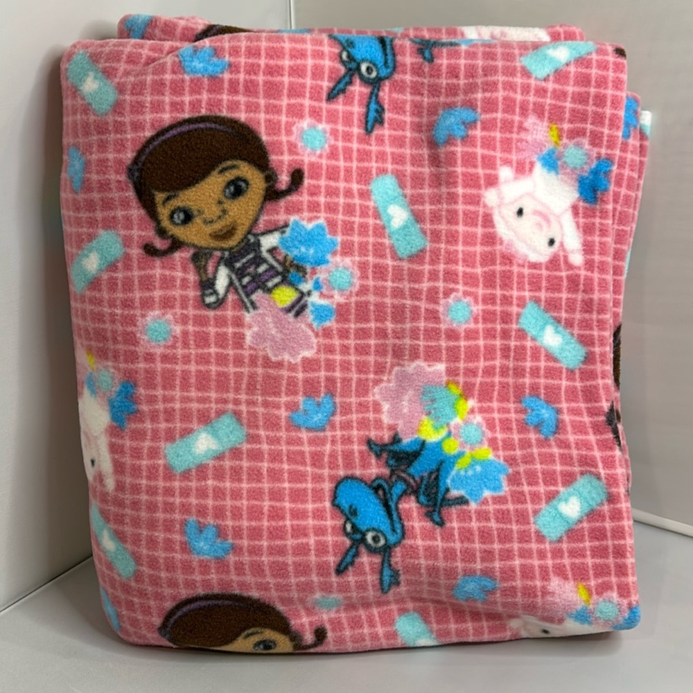 3 yards 23 inches Doc McStuffins Bandaid Toss Fabric